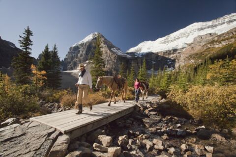 Horseback Riding Lake Louise Sm