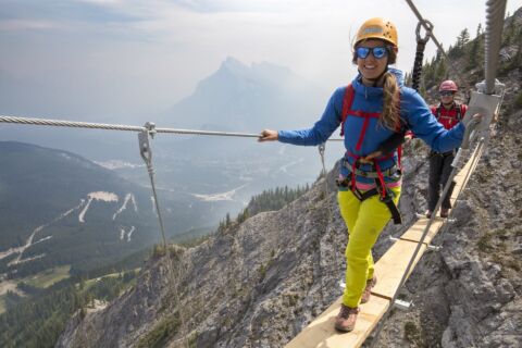 Summer Mt Norquay Via Ferrata Dan Evans 002 large