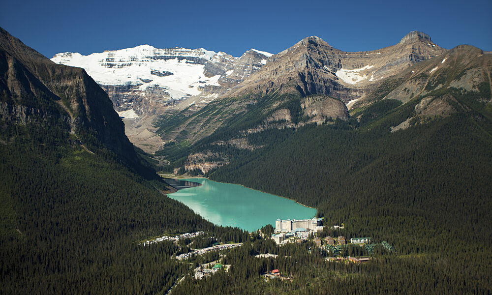Lake Louise Chateau credit Paul Zizka Photography or Paul Zizka Photo
