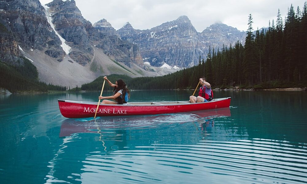 Moraine Lake Canoe 2
