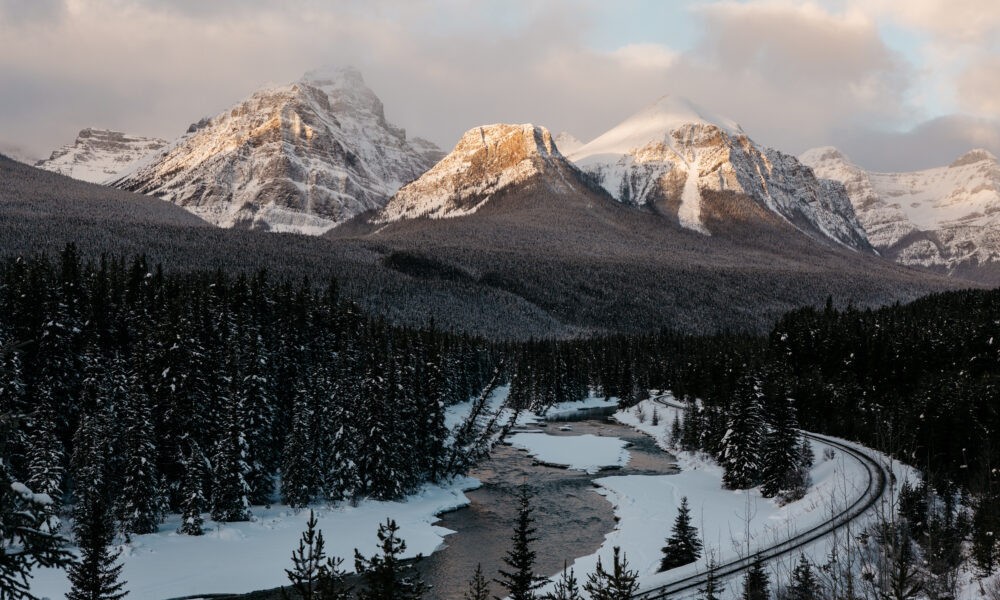 Road Tripos Morants Curve Bow Valley Parkway
