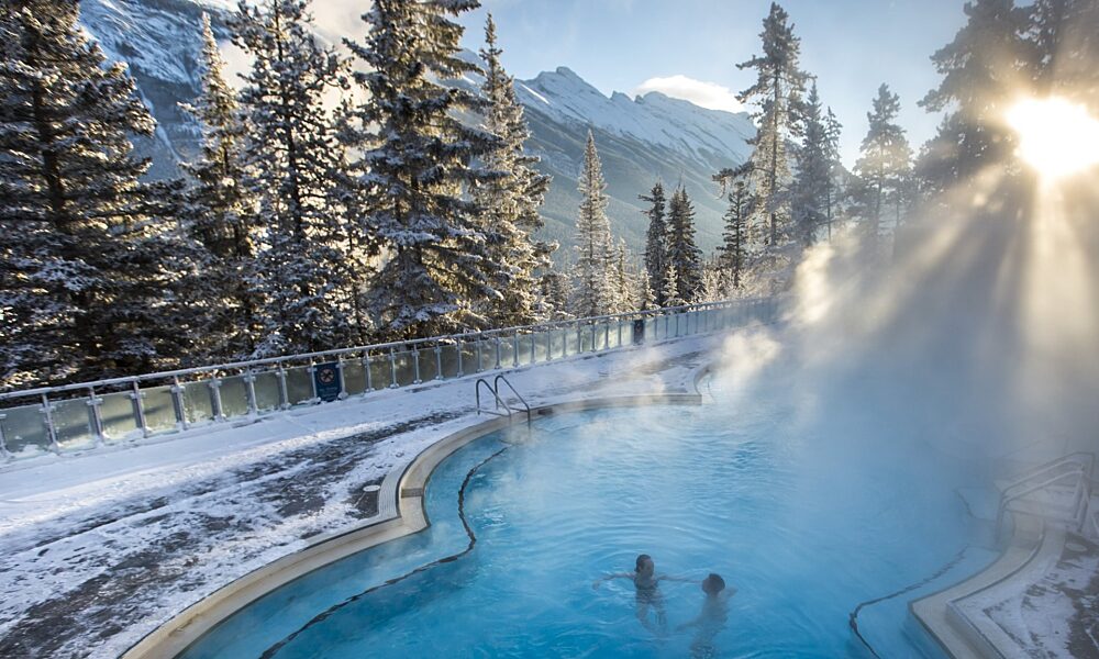 Winter Banff Upper Hot Springs 2016 Noel Hendrickson Horizontal 9 large