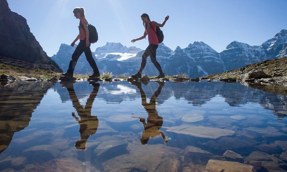 Girls Hiking Cropped