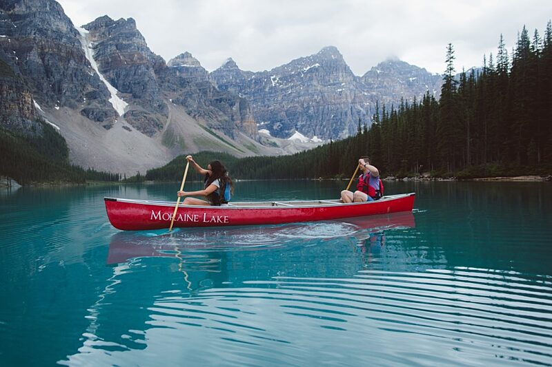 Moraine Lake Canoe 2