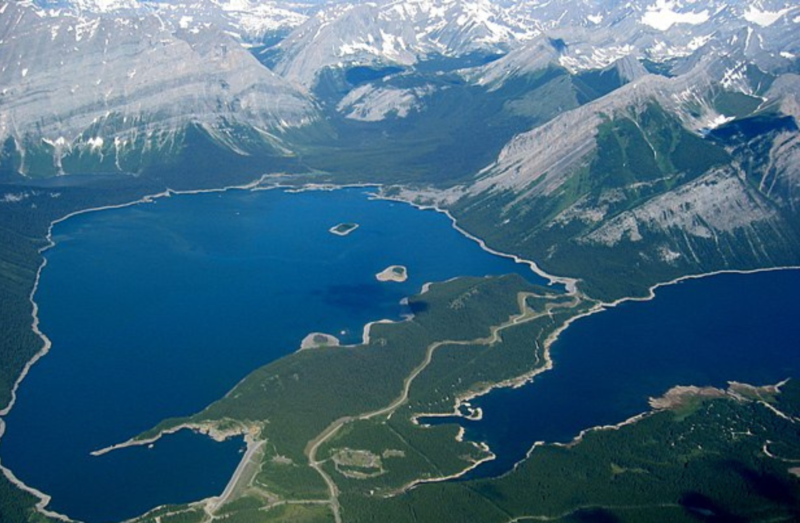 18 Upper Kananaskis Lake and Lower Kananaskis Lake