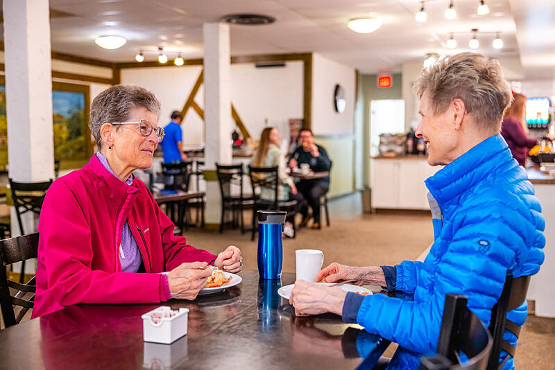 Easy Breakfast at Mountaineer lodge